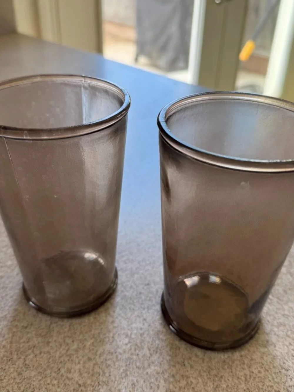 19oz Tall Recycled Pint Glass Brown - Hearth & Hand Magnolia (2)